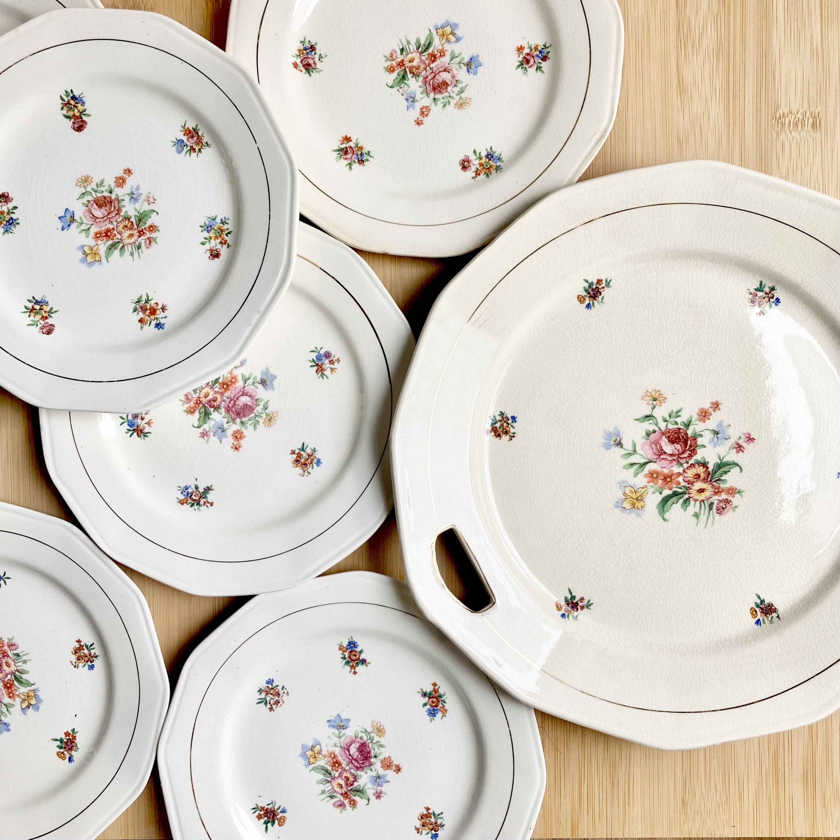 Dessert service - Labrut (Grigny) - 1940