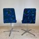 Set of four swivel dining chairs, Denmark 1960