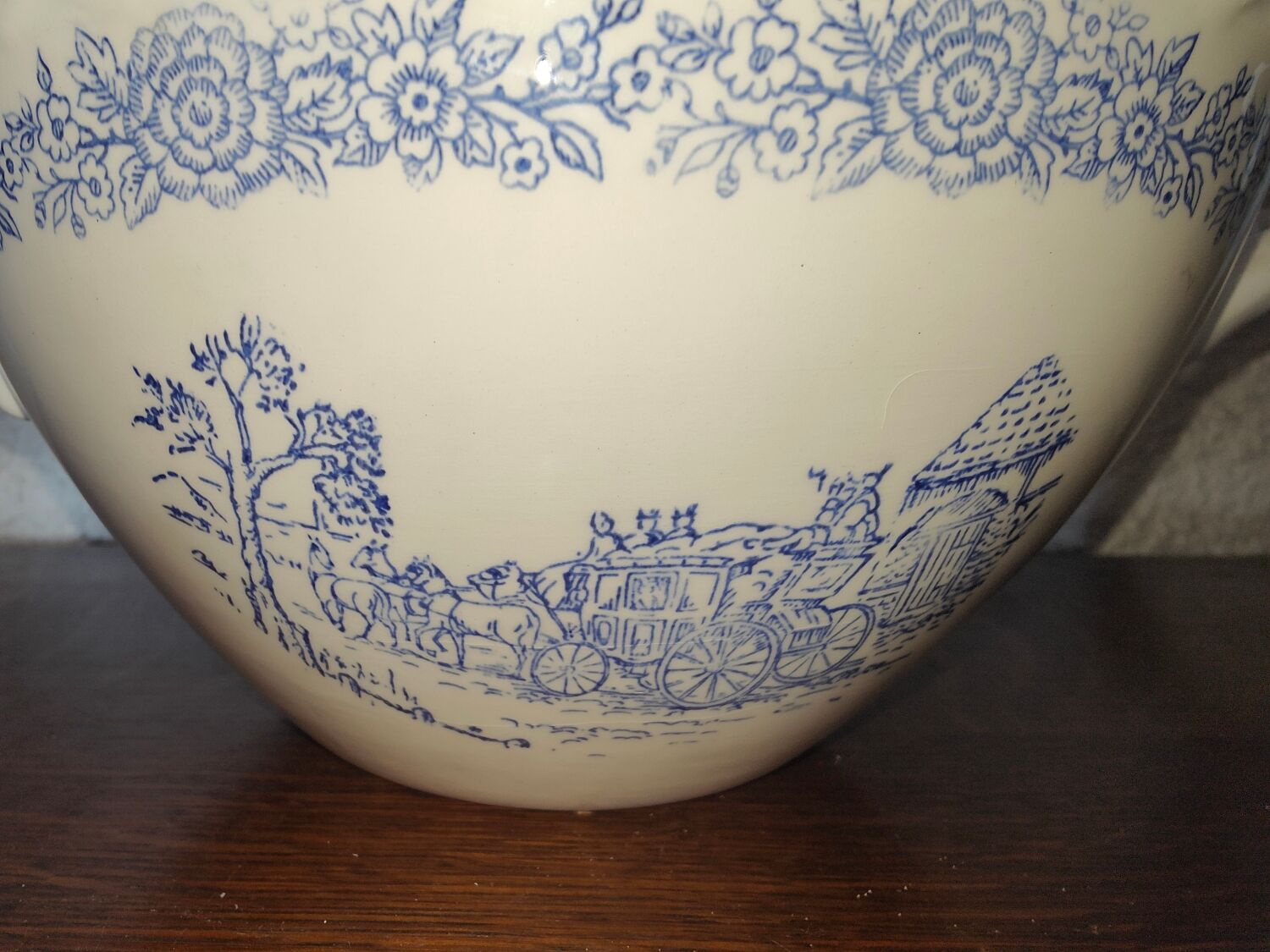 Old Brighton England earthenware bowl