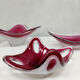 Flygsfors Coquille sculptural glass bowl object Paul Kedelv