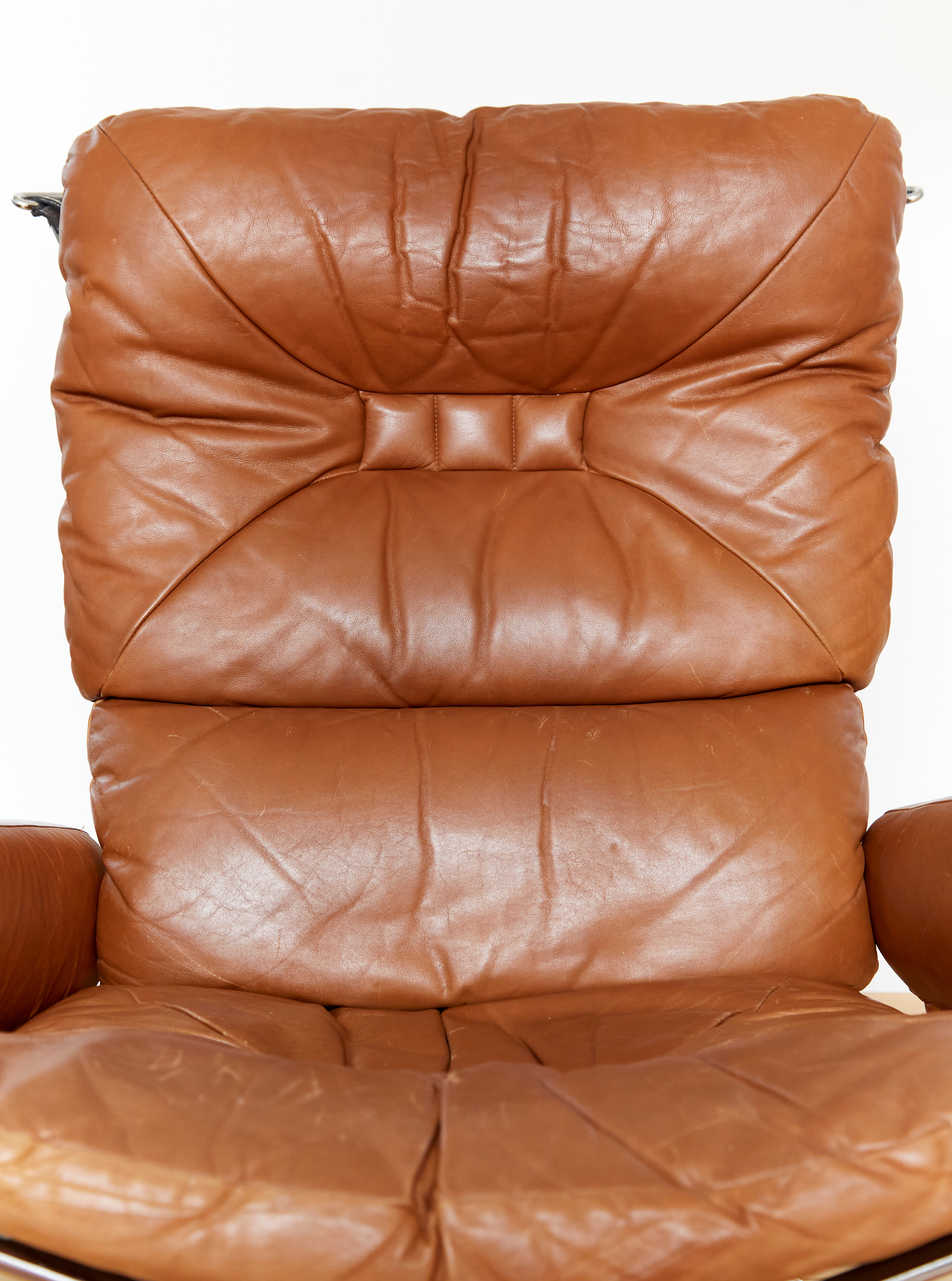 Armchair & ottoman design Harald Relling published by Langlos Fabbriker Stranda Norway