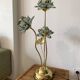 Vintage lotus flower lamp