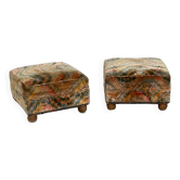 Paire de poufs