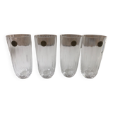 Crystal glasses from Italy