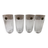 Crystal glasses from Italy