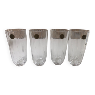 Verres en cristal d’Italie