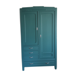 Parisian wardrobe in solid wood