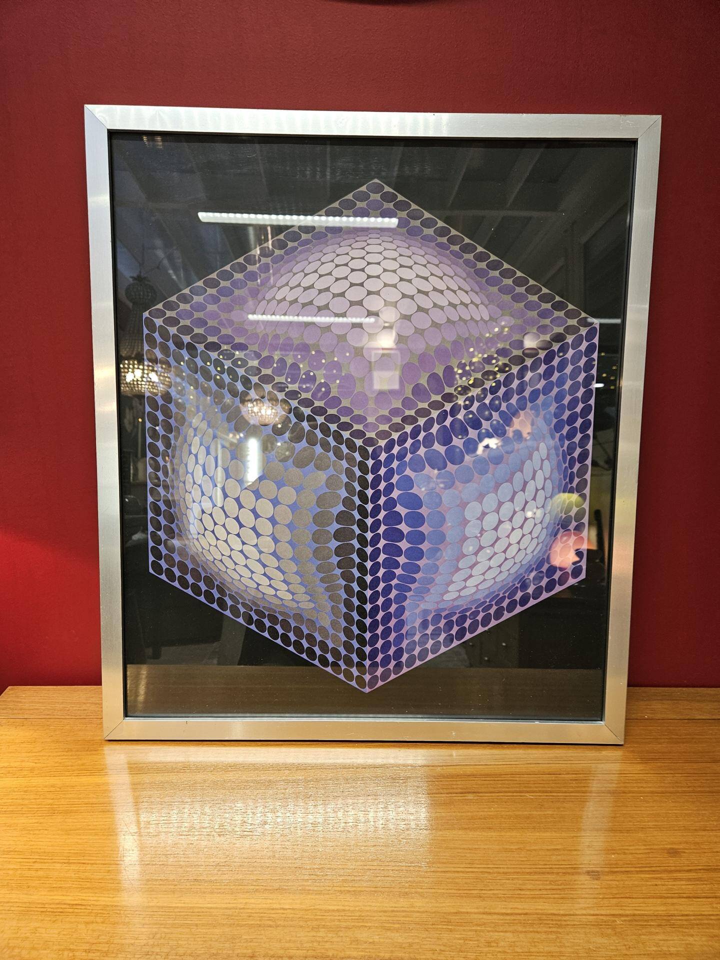 Painting by Victor Vasarely