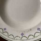 6 Longwy soup plates