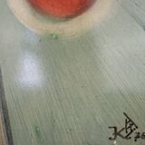 Abstract painting from the 70s