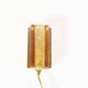 Brass & Amber glass glass wall lights by Vitrika – Model Atlactic