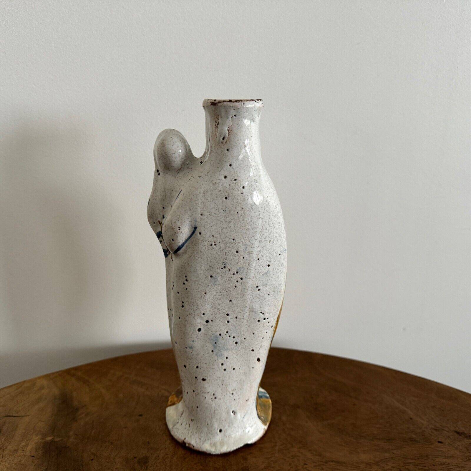 18th century earthenware Virgin giving birth