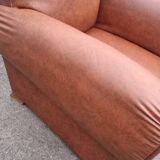 Ancien fauteuil club moustache