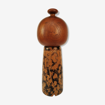 Kokeshi doll, master Kuribayashi Issetsu 1970  Japan