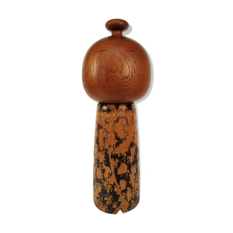 Kokeshi doll, master Kuribayashi Issetsu 1970  Japan