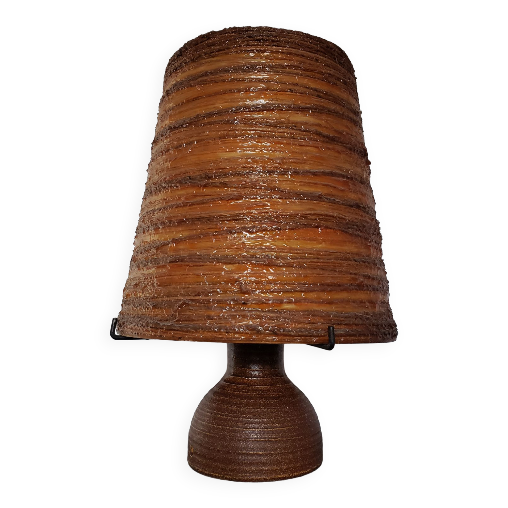 Accolay ceramic lamp and rope