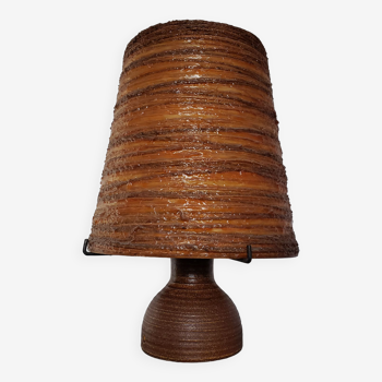 Accolay ceramic lamp and rope