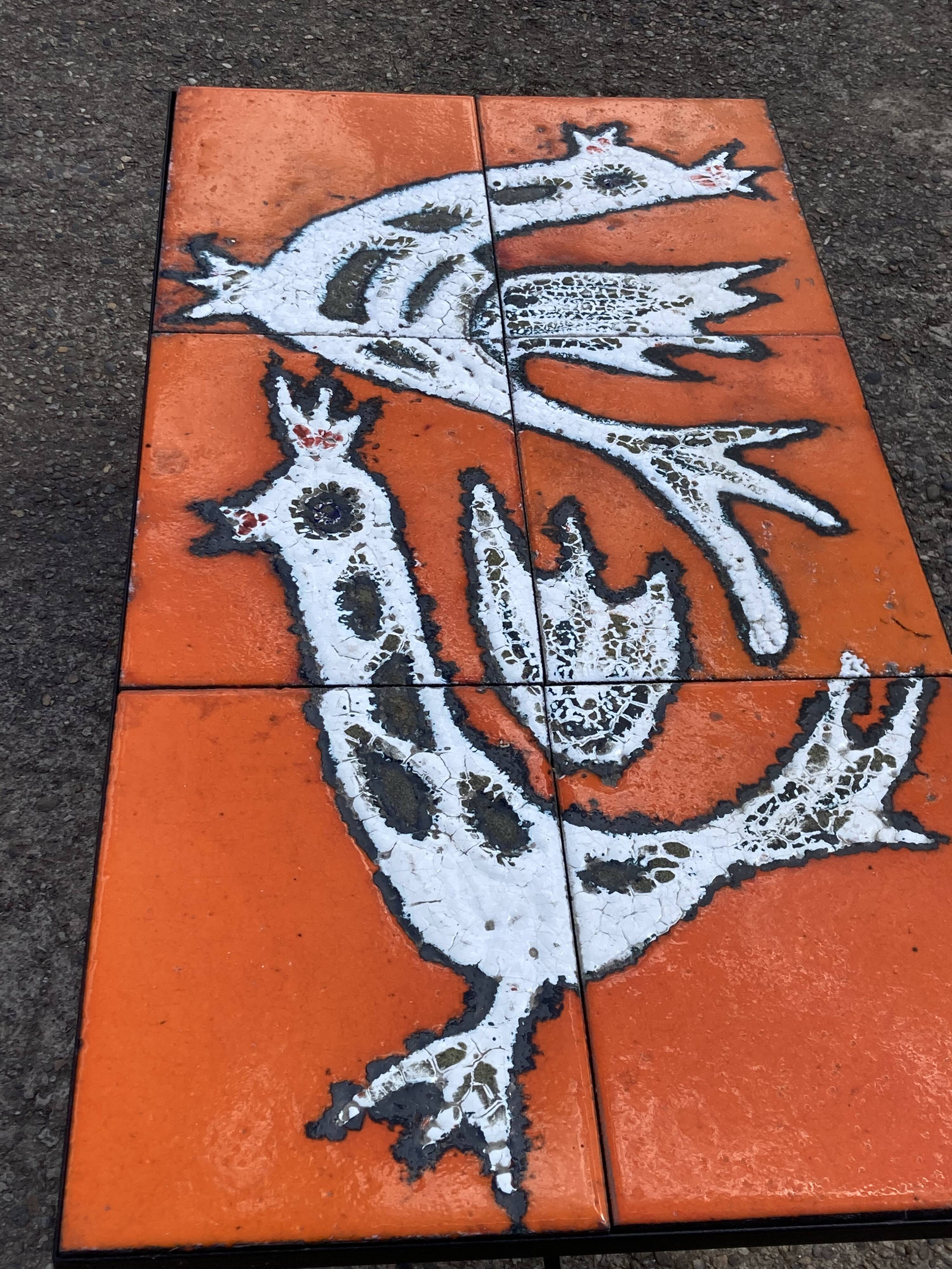 Ceramic coffee table