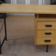 Office 1950 by Pierre Guariche in oak and metal