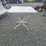 Iron garden table