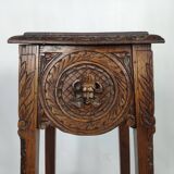 Saddle old décor Breton oak