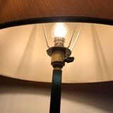 Bronze tripod floor lamp with doe hooves, 1950