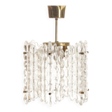 Glass Ceiling Lamp Orrefors Carl Fagerlund