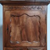 Louis XV standing man in walnut 18th century