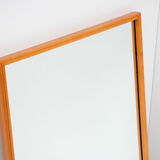 Scandinavian rectangular teak mirror, 1960
