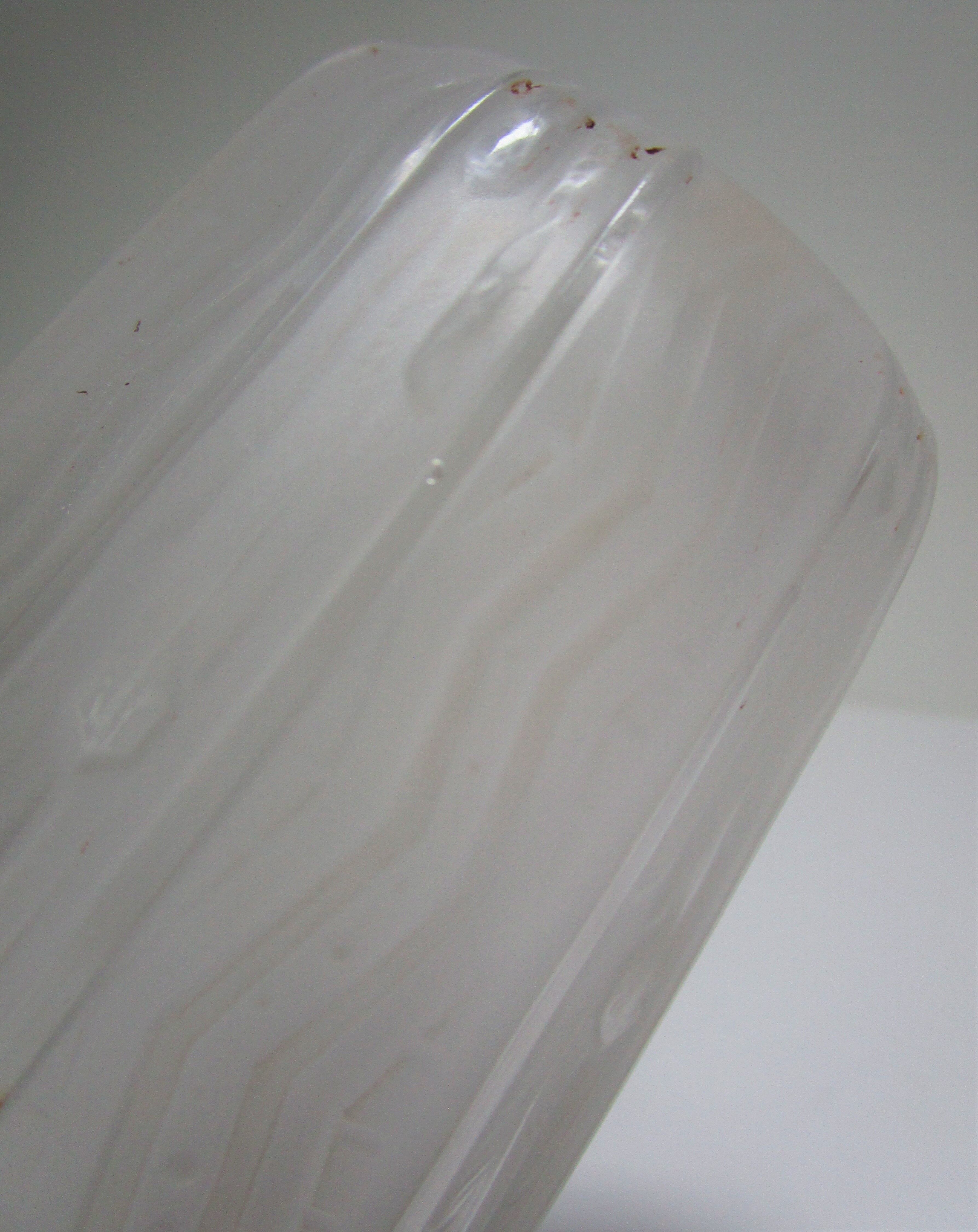 Tulip molded glass Muller brothers Lunéville Art Deco