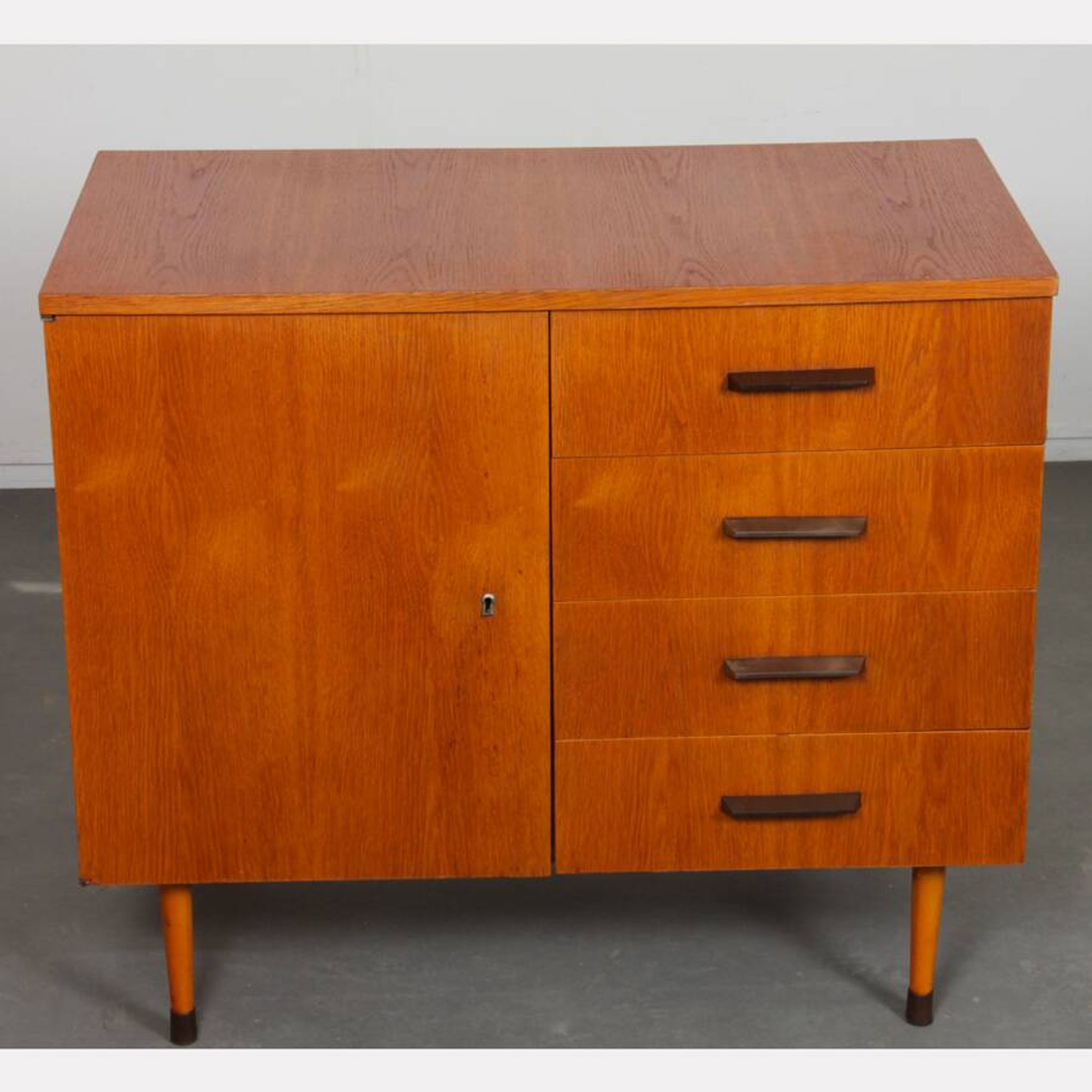 Vintage wooden chest of drawers produced by UP Zavody, 1960