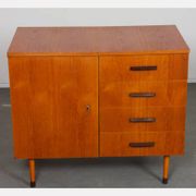 Vintage wooden chest of drawers produced by UP Zavody, 1960