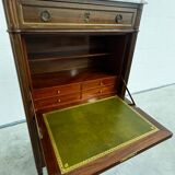 Louis XVI style secretary with marble top