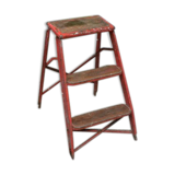 Stepladder, three steps, walking foot