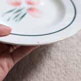 Flora Plates New Givors Earthenware Factory