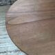 Constructivist gueridon 1950 mahogany
