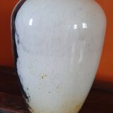 Large mouth-blown vase La Rochère