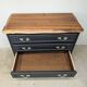 Vintage walnut commode refurbished
