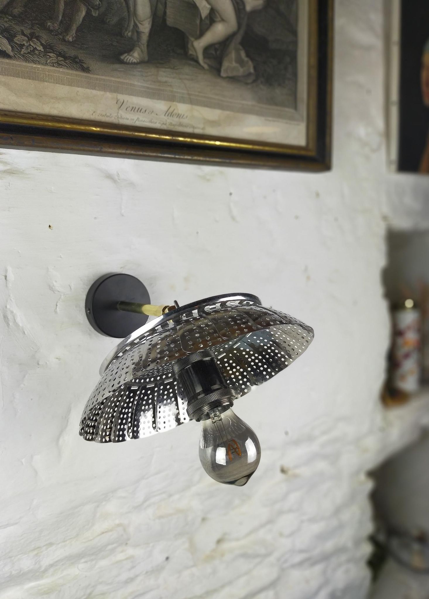 “la papillote” wall lamp by François Marin