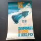 Poster bobsleigh alpe d'huez grenoble olympic winter games 1968 1967