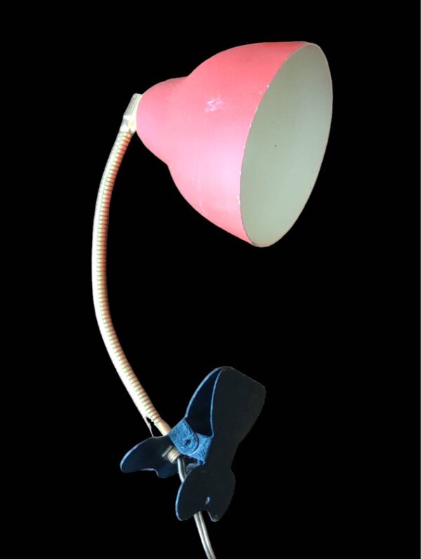 Lampe pince articulée vintage