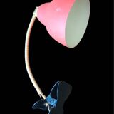 Vintage articulated clamp lamp