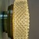 Vintage glass moulded globe wall/ceiling light.