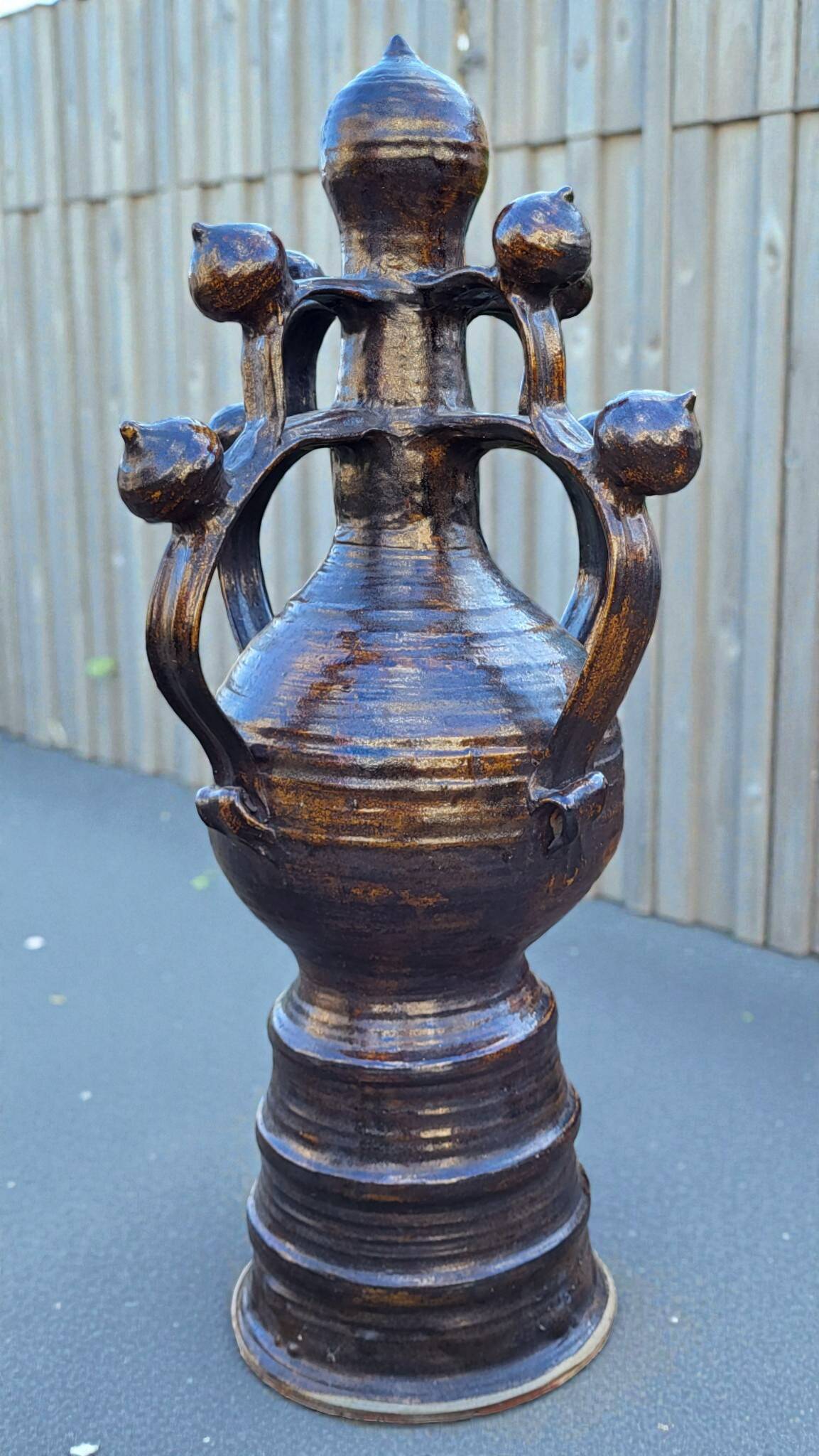 Sandstone sculpture by Jean Michel Doix - Puisaye