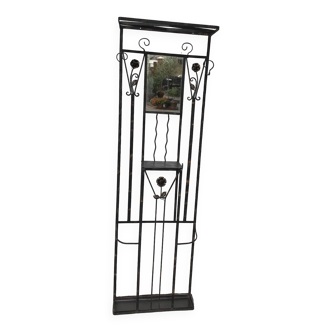Art Nouveau coat rack cloakroom