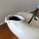 Teapot and cups in contemporary ceramic