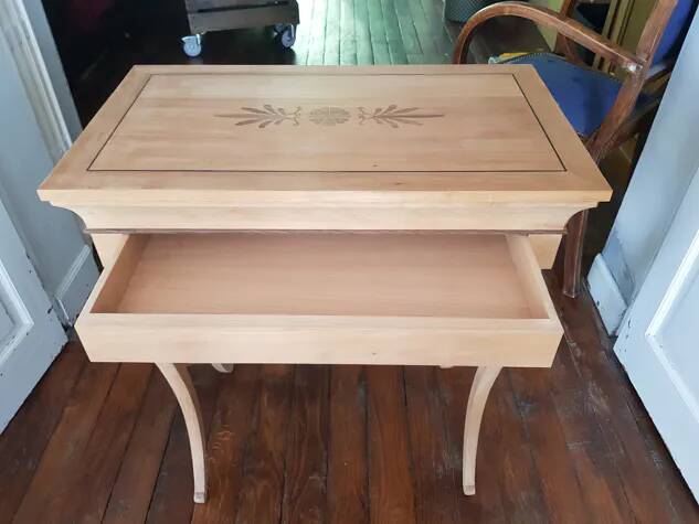 Console en marqueterie