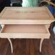 Console en marqueterie