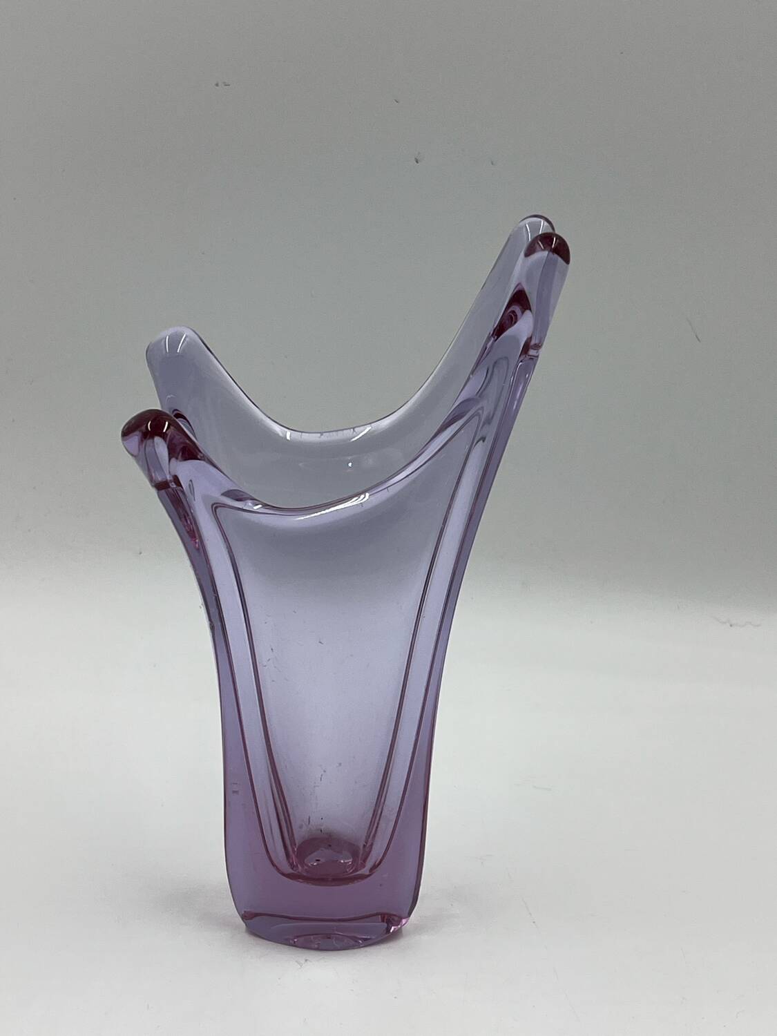 Val Saint Lambert parma vase