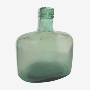 Bluish green bottle